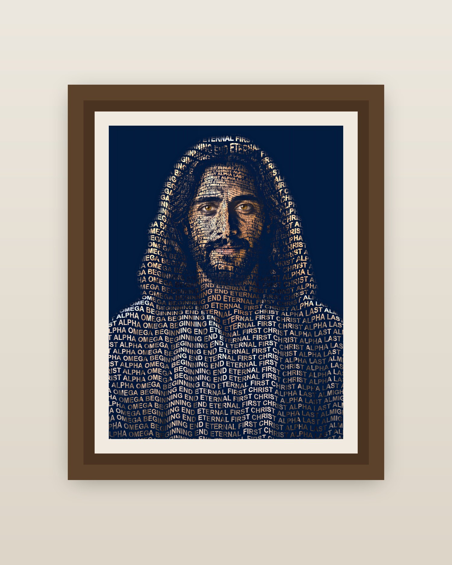 Framed on a wall