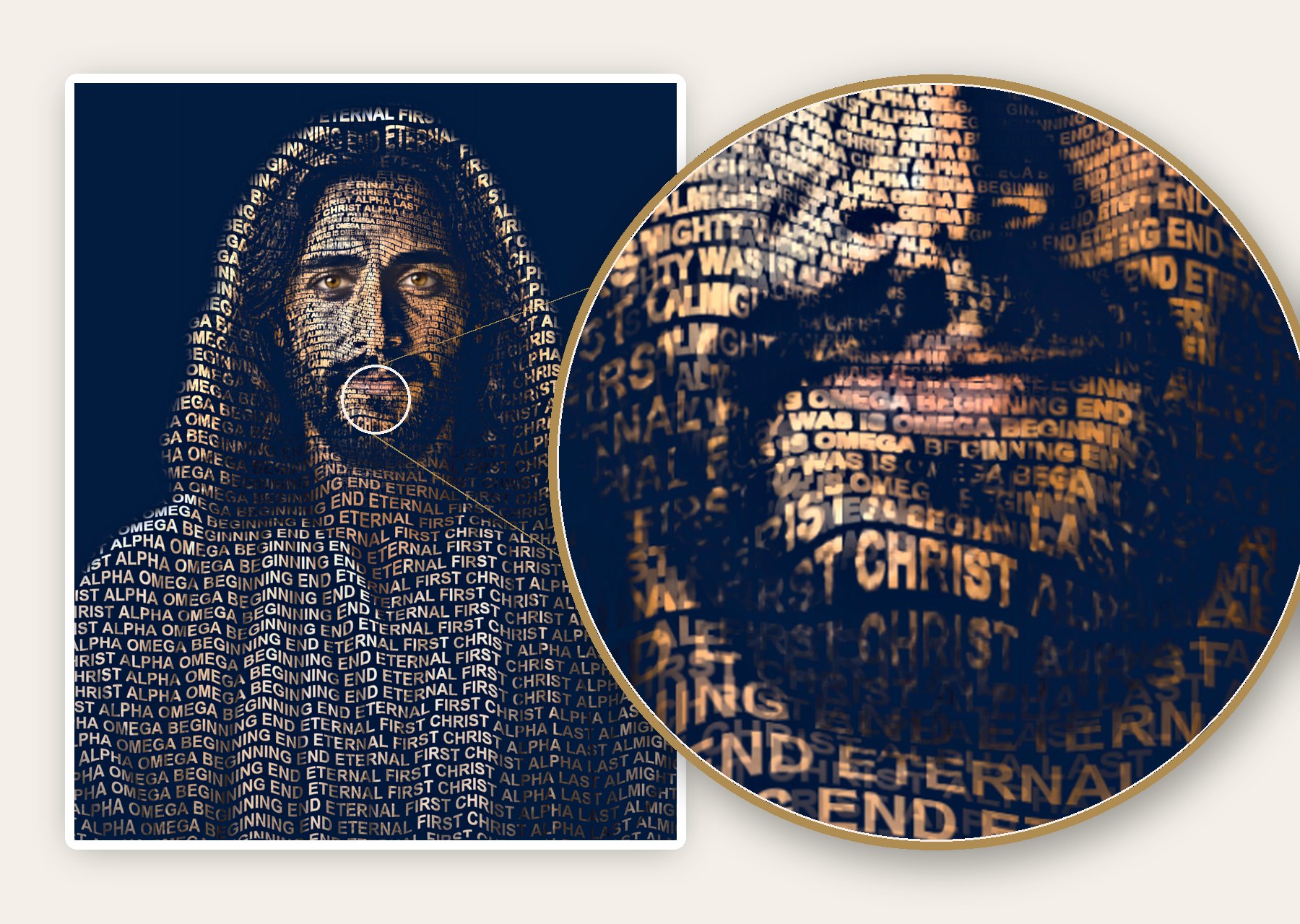 Detail &mdash; made of real words