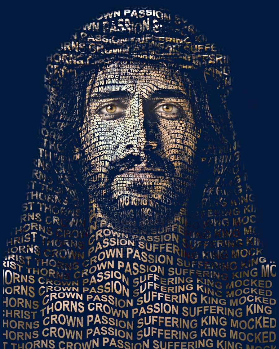 Christ Crowned with Thorns &mdash; sacred word portrait