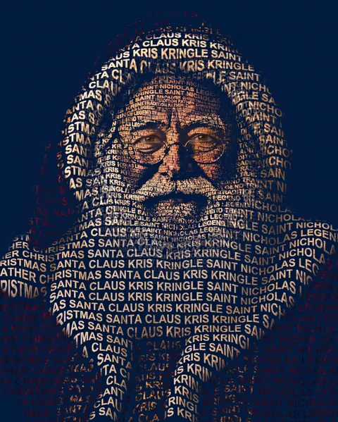Father Christmas &mdash; word portrait