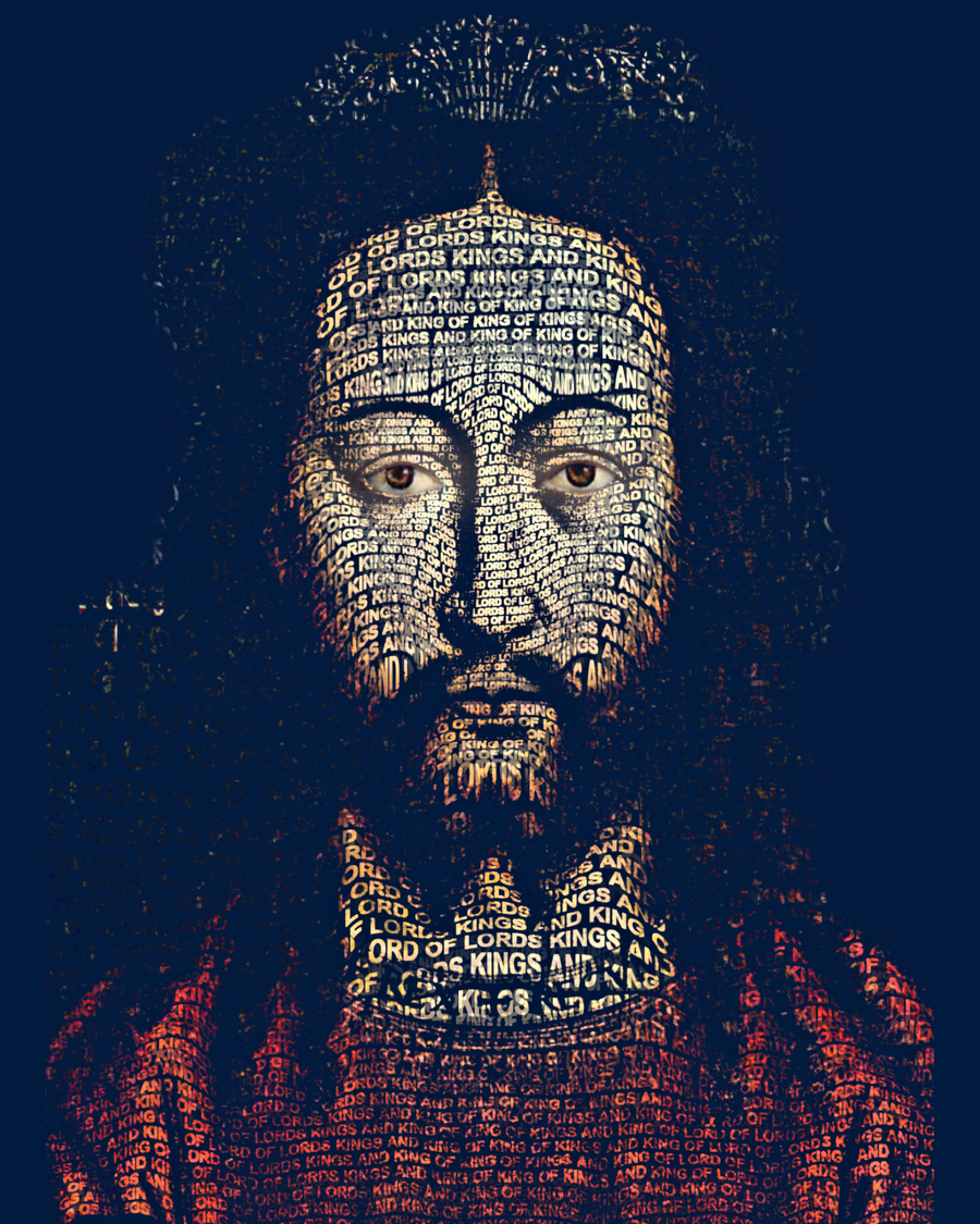 The Holy Face &mdash; sacred word portrait