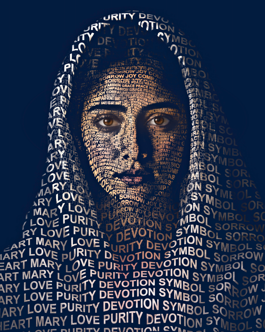 Immaculate Heart of Mary &mdash; word portrait