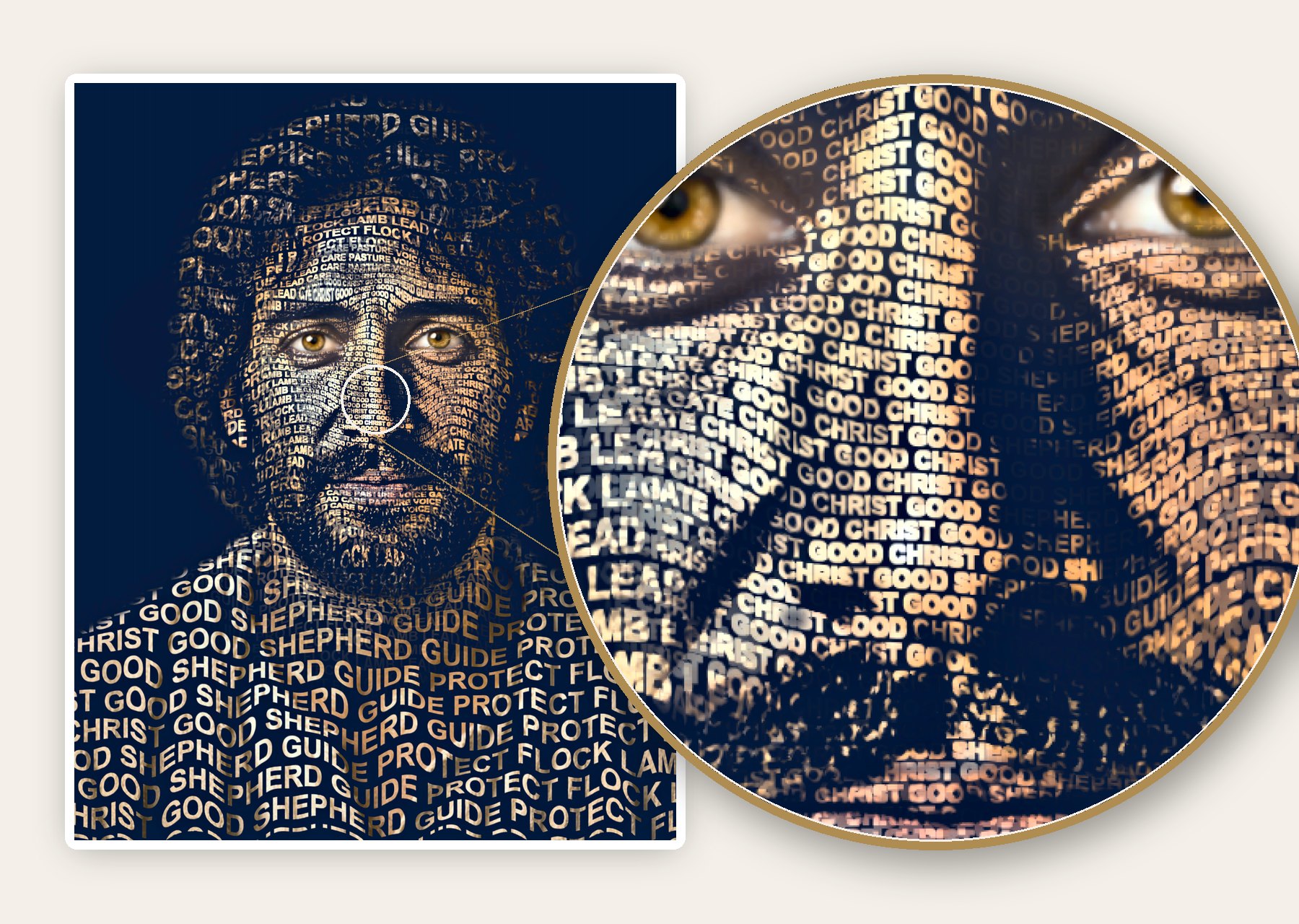 Detail &mdash; made of real words