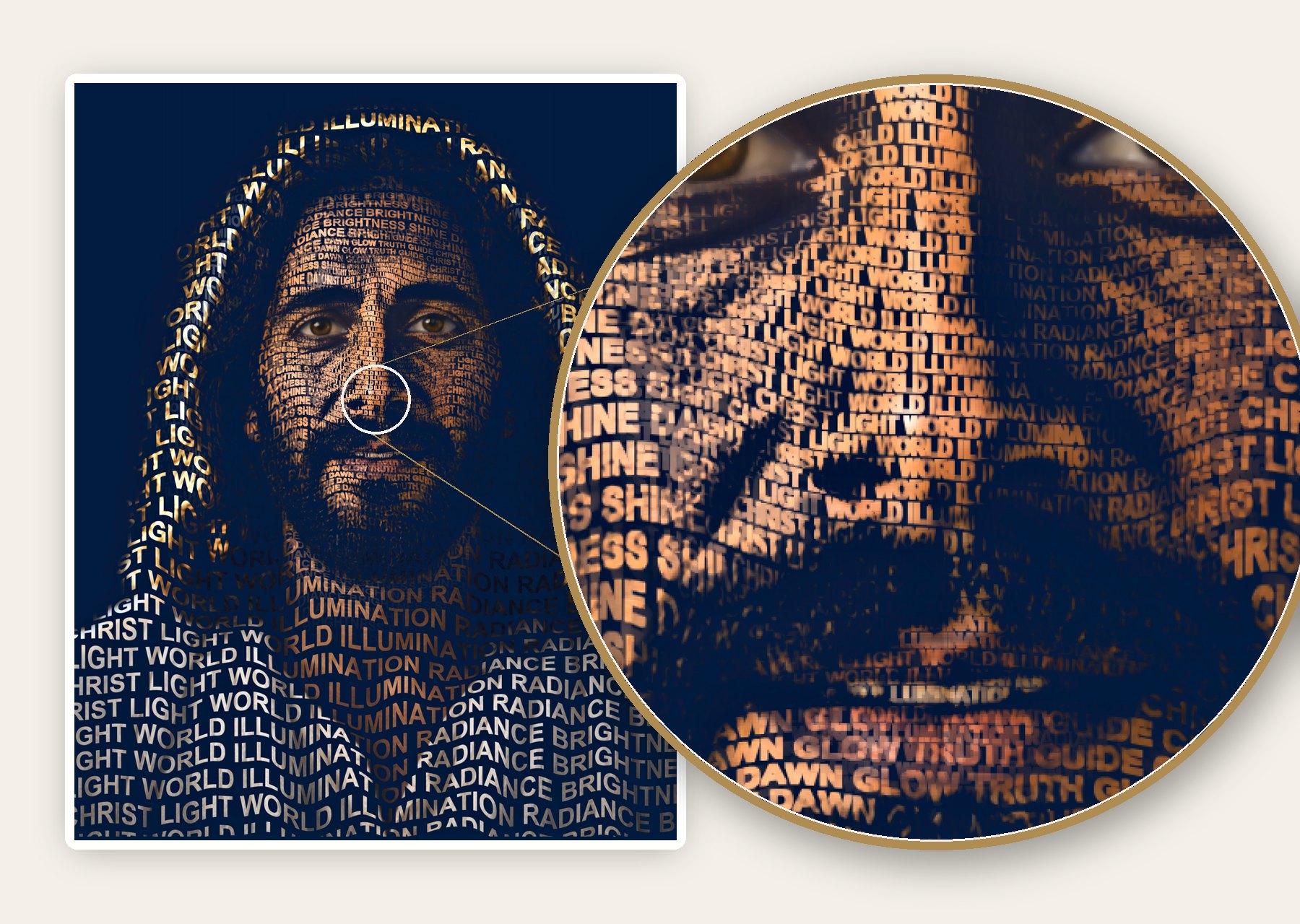 Detail &mdash; made of real words