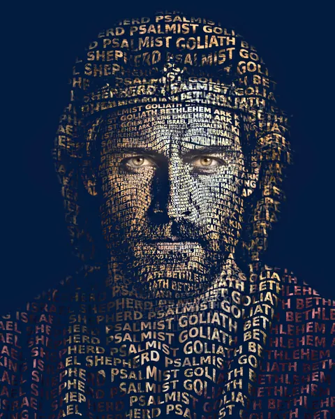 King David &mdash; word portrait