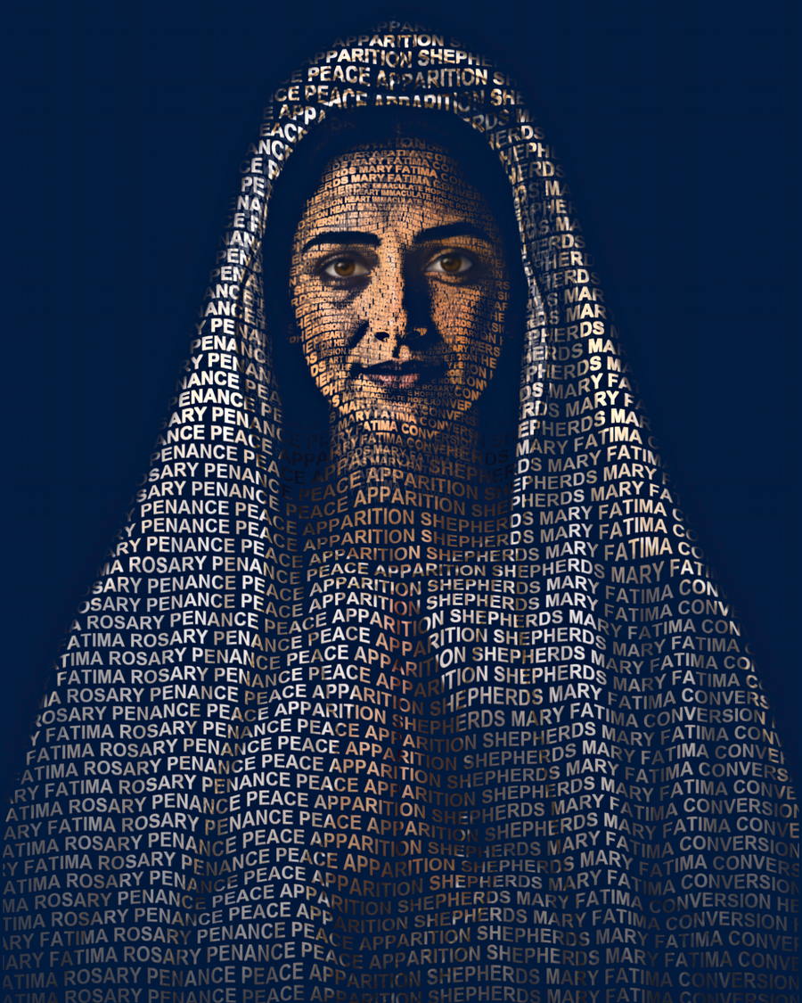 Our Lady of Fatima &mdash; sacred word portrait