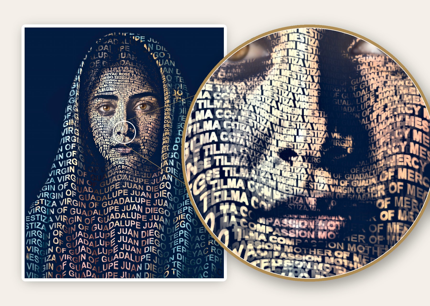 Detail &mdash; made of real words