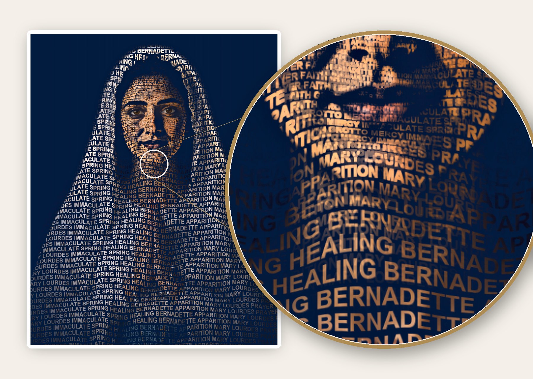 Detail &mdash; made of real words