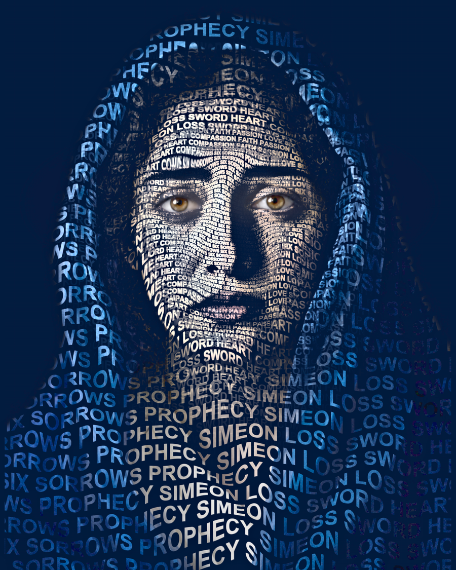 Our Lady of Sorrows &mdash; word portrait