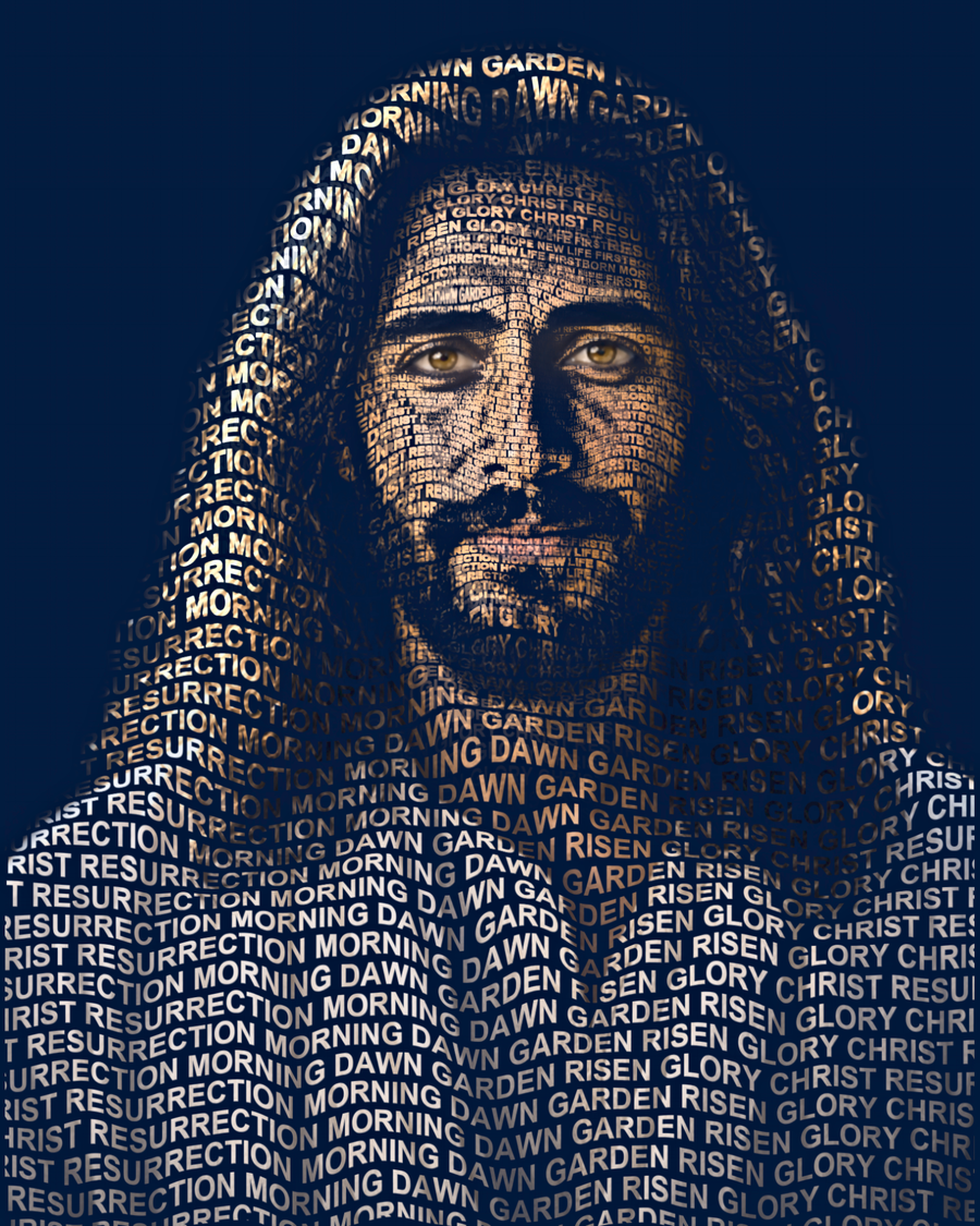 Resurrection Morning &mdash; sacred word portrait