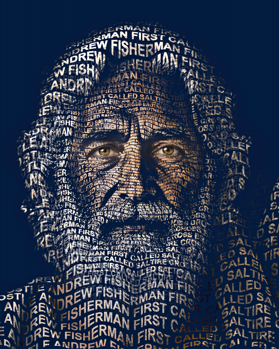 St. Andrew — sacred word portrait