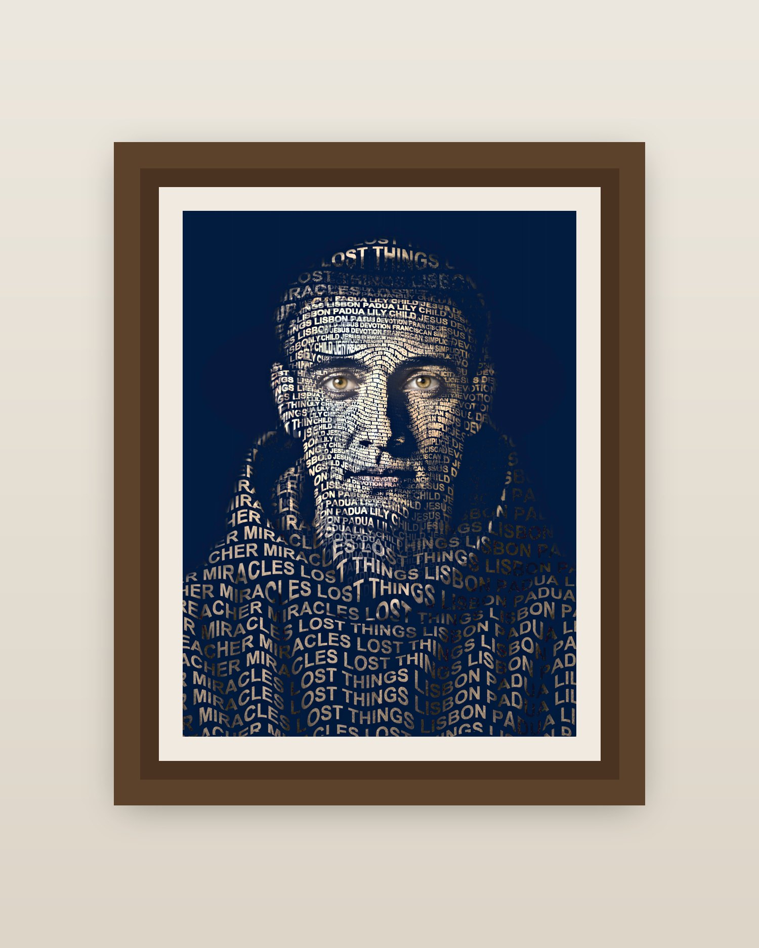 Framed on a wall