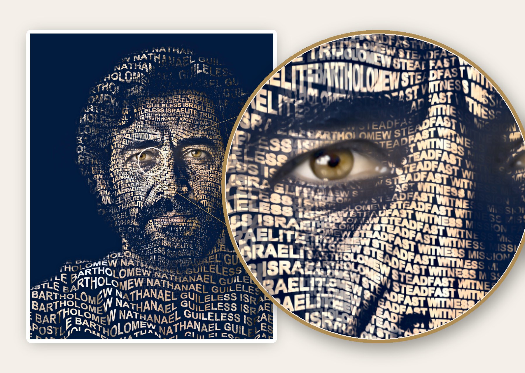 Detail &mdash; made of real words