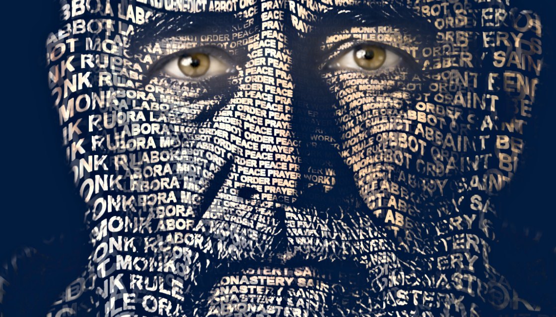 Close-up of the words