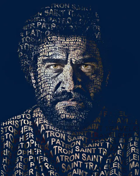 St. Christopher &mdash; word portrait