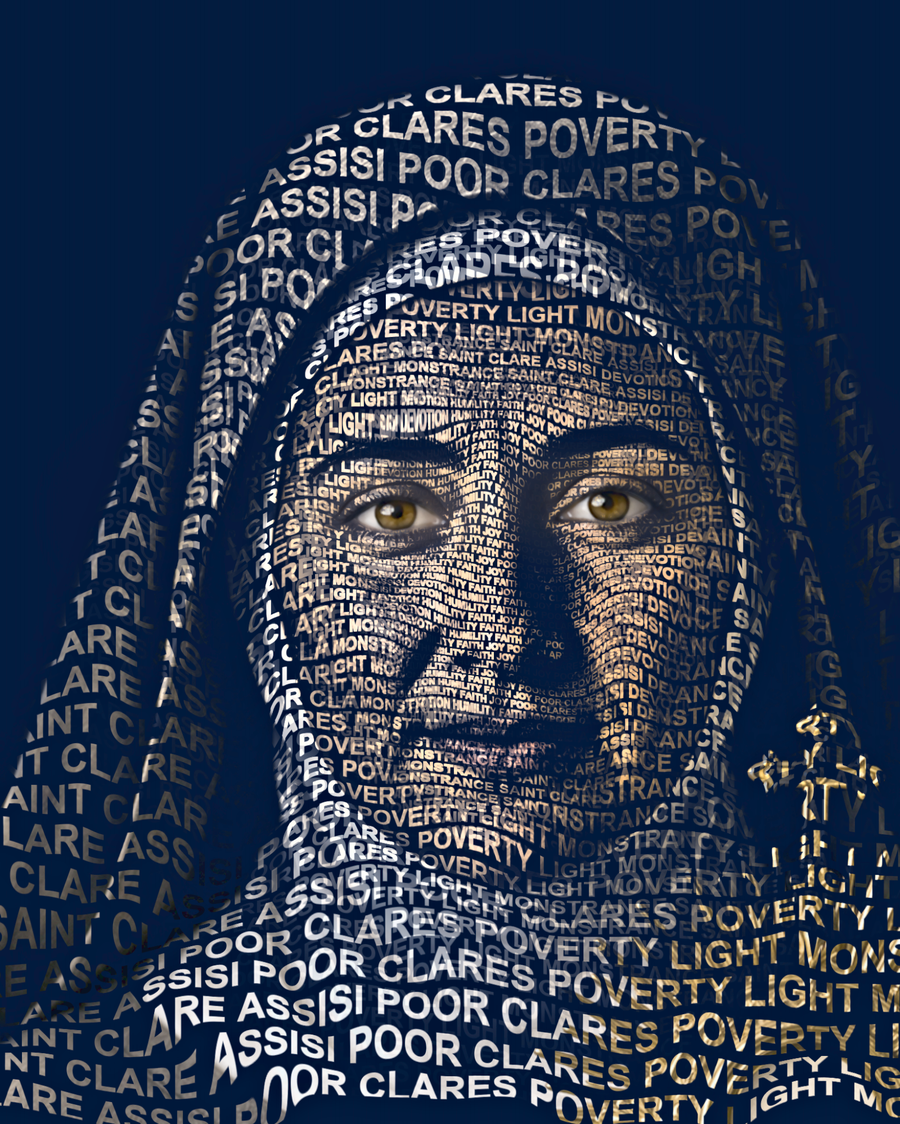 St. Clare of Assisi — sacred word portrait