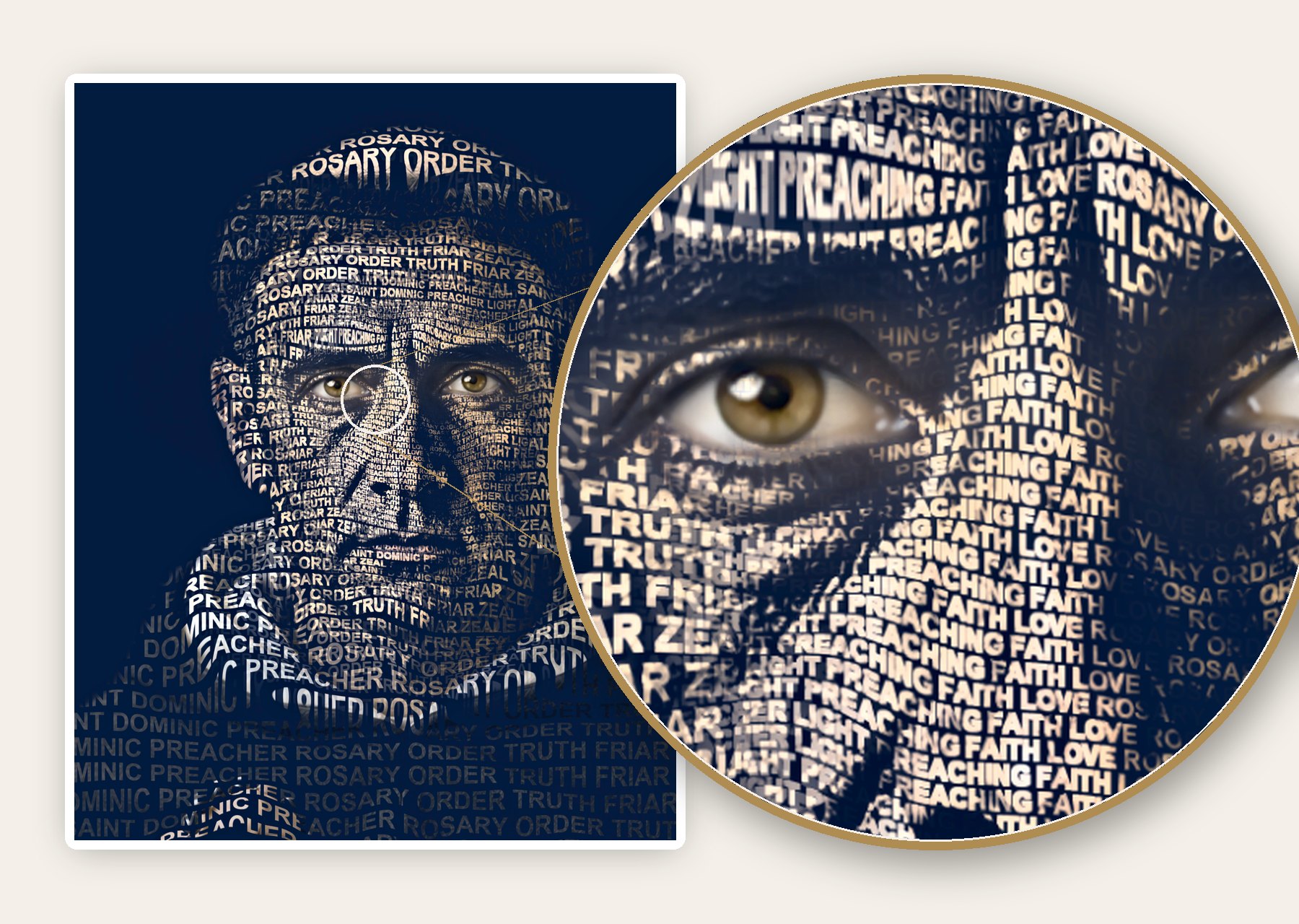 Detail &mdash; made of real words