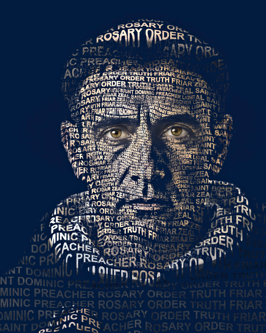 St. Dominic — sacred word portrait