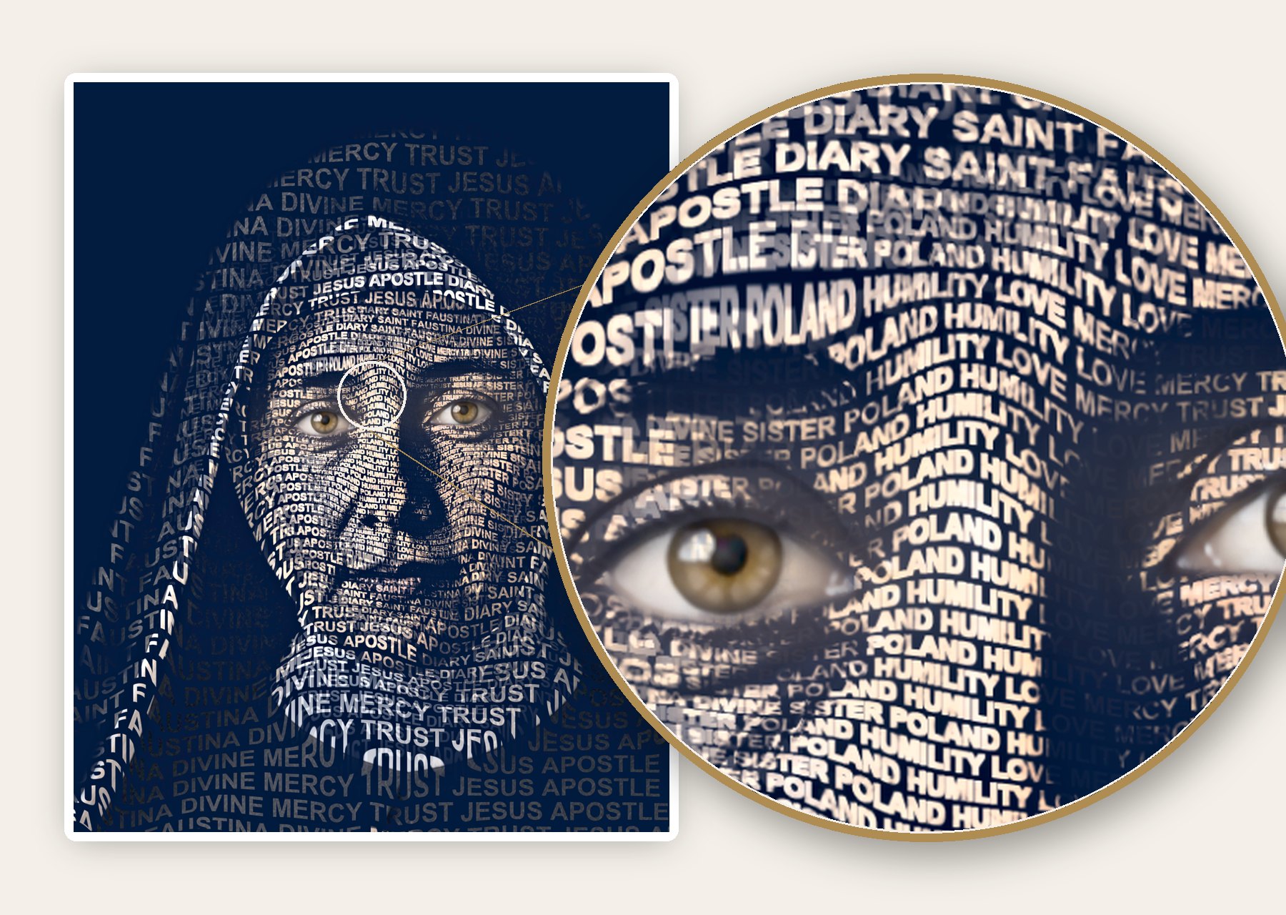 Detail &mdash; made of real words