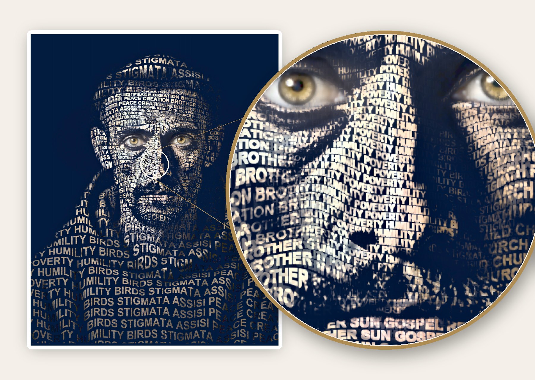 Detail &mdash; made of real words