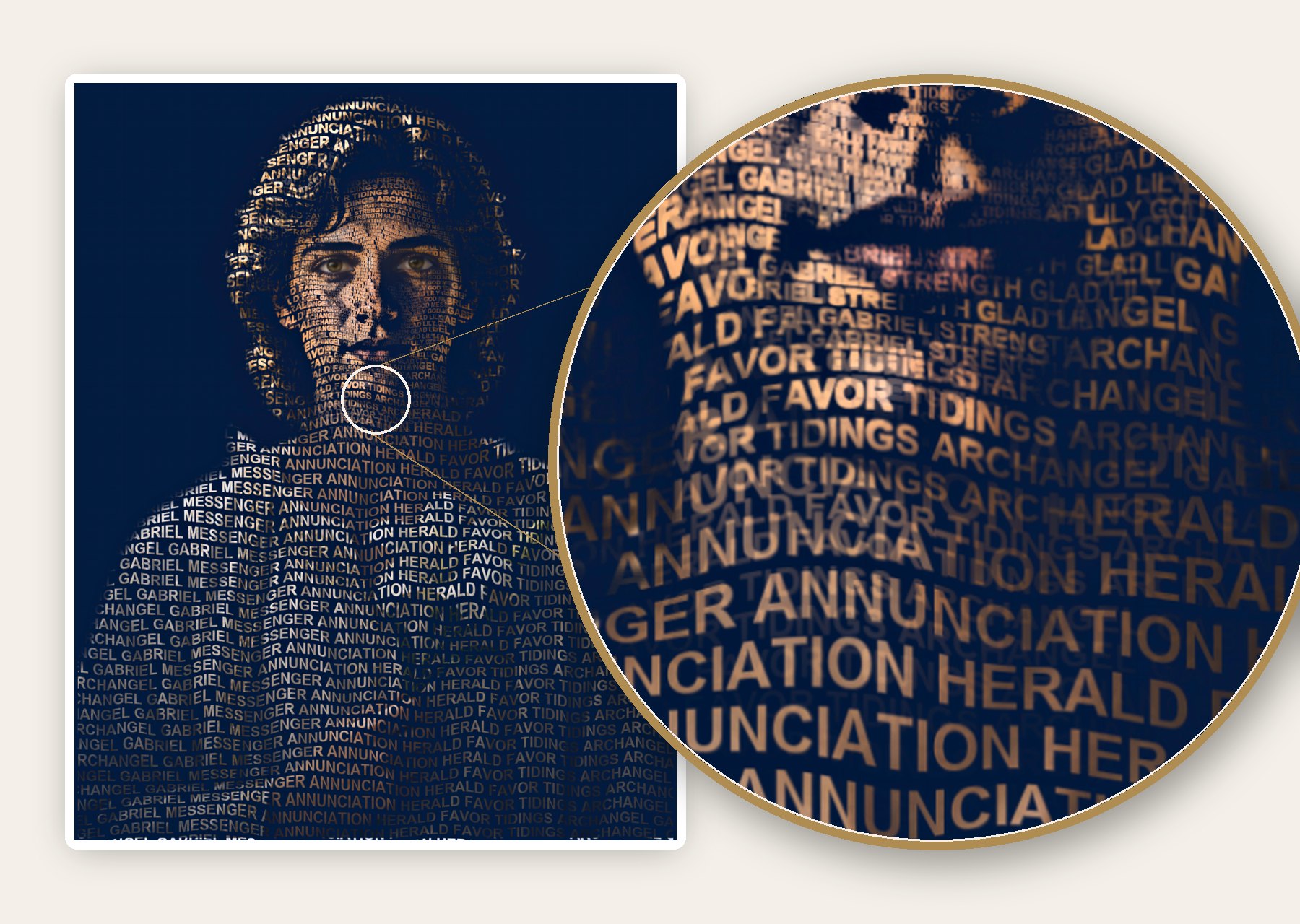 Detail &mdash; made of real words