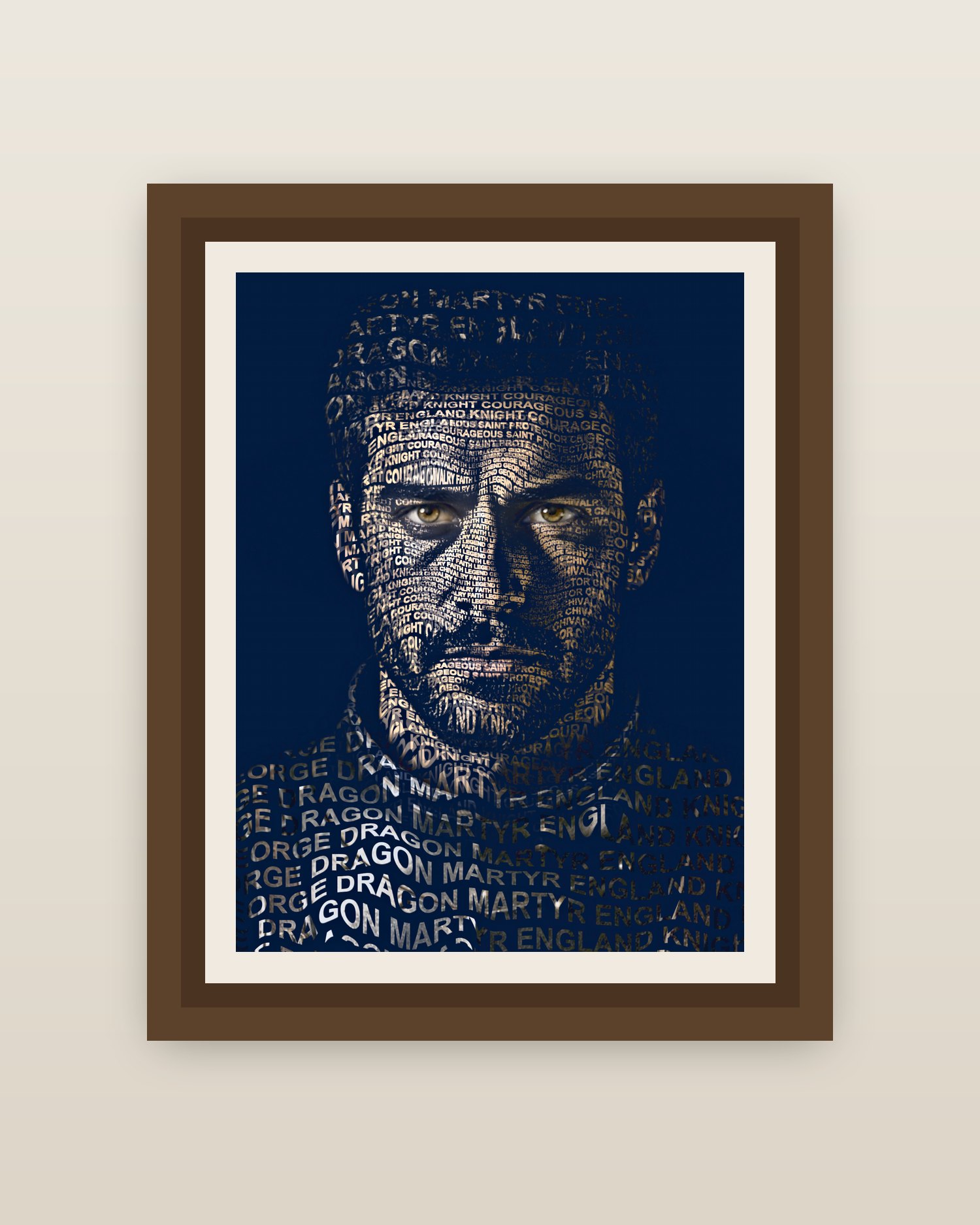 Framed on a wall