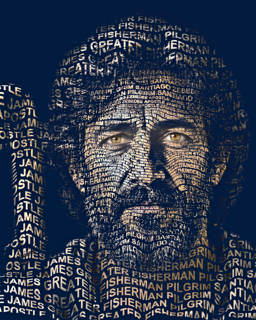 St. James the Greater &mdash; sacred word portrait