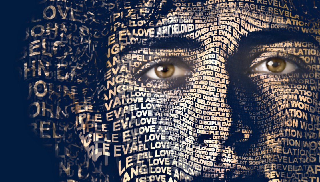 Close-up of the words