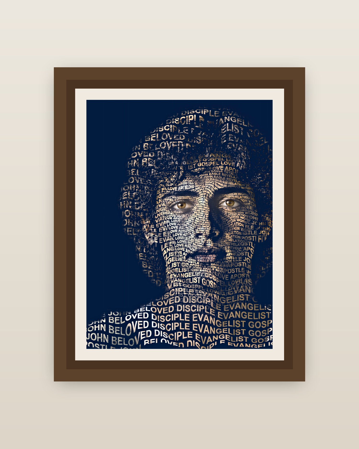 Framed on a wall