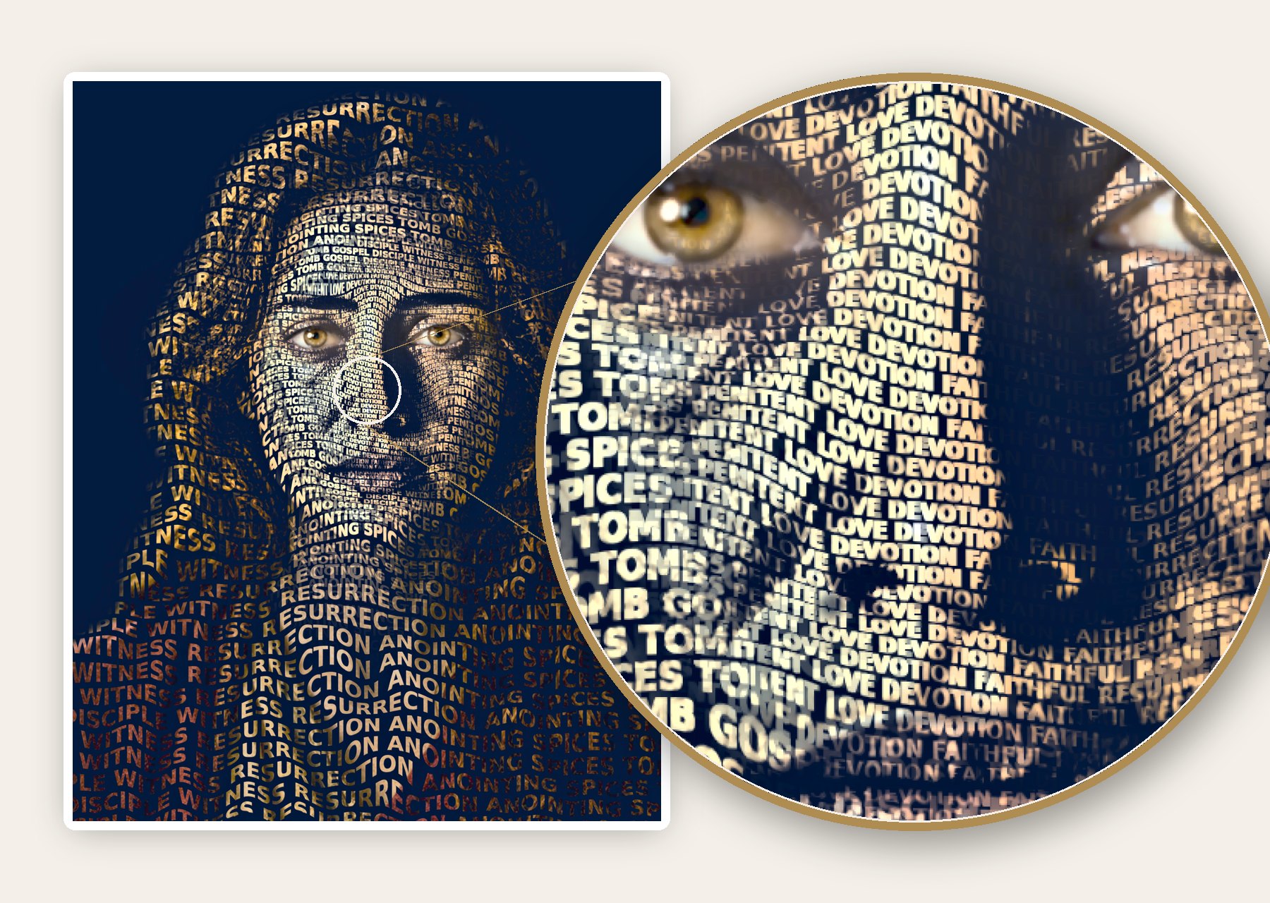 Detail &mdash; made of real words