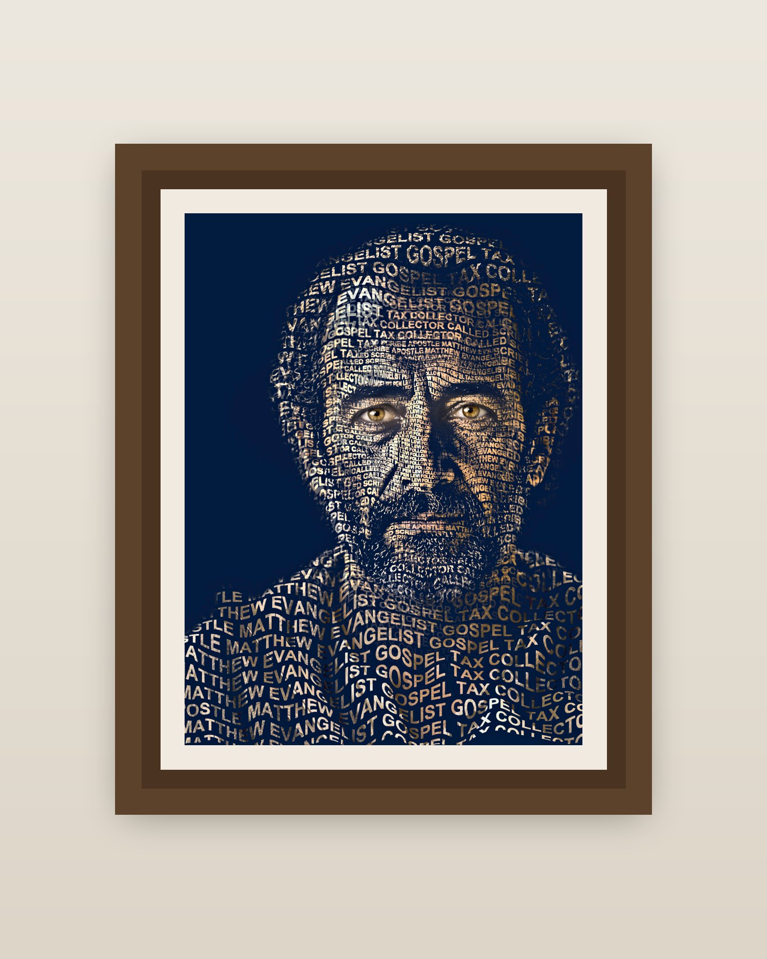Framed on a wall