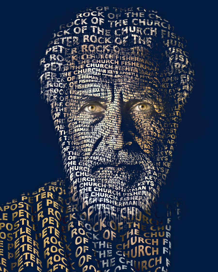St. Peter &mdash; sacred word portrait
