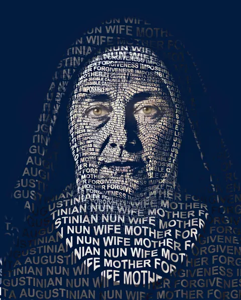 St. Rita of Cascia &mdash; word portrait