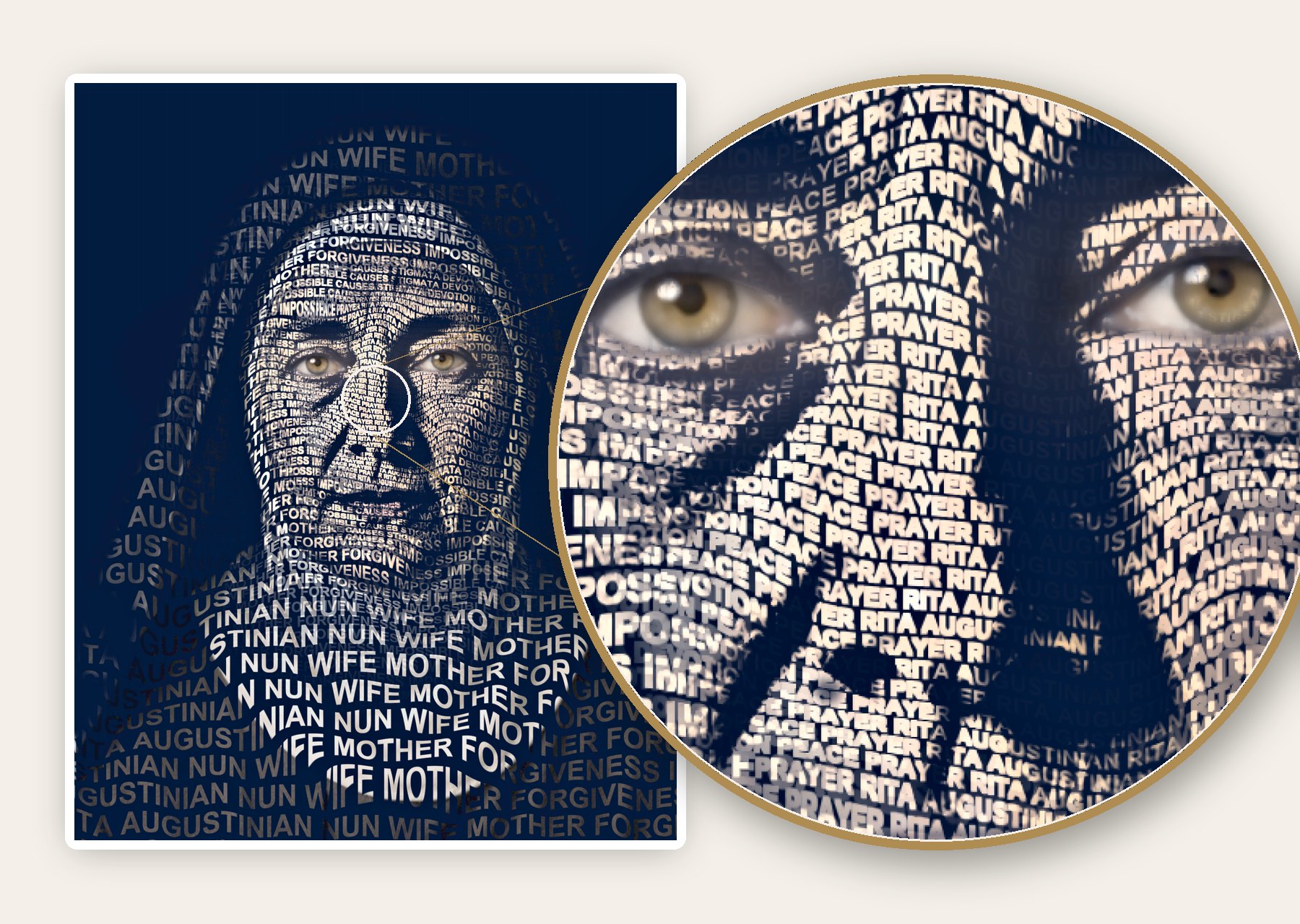 Detail &mdash; made of real words