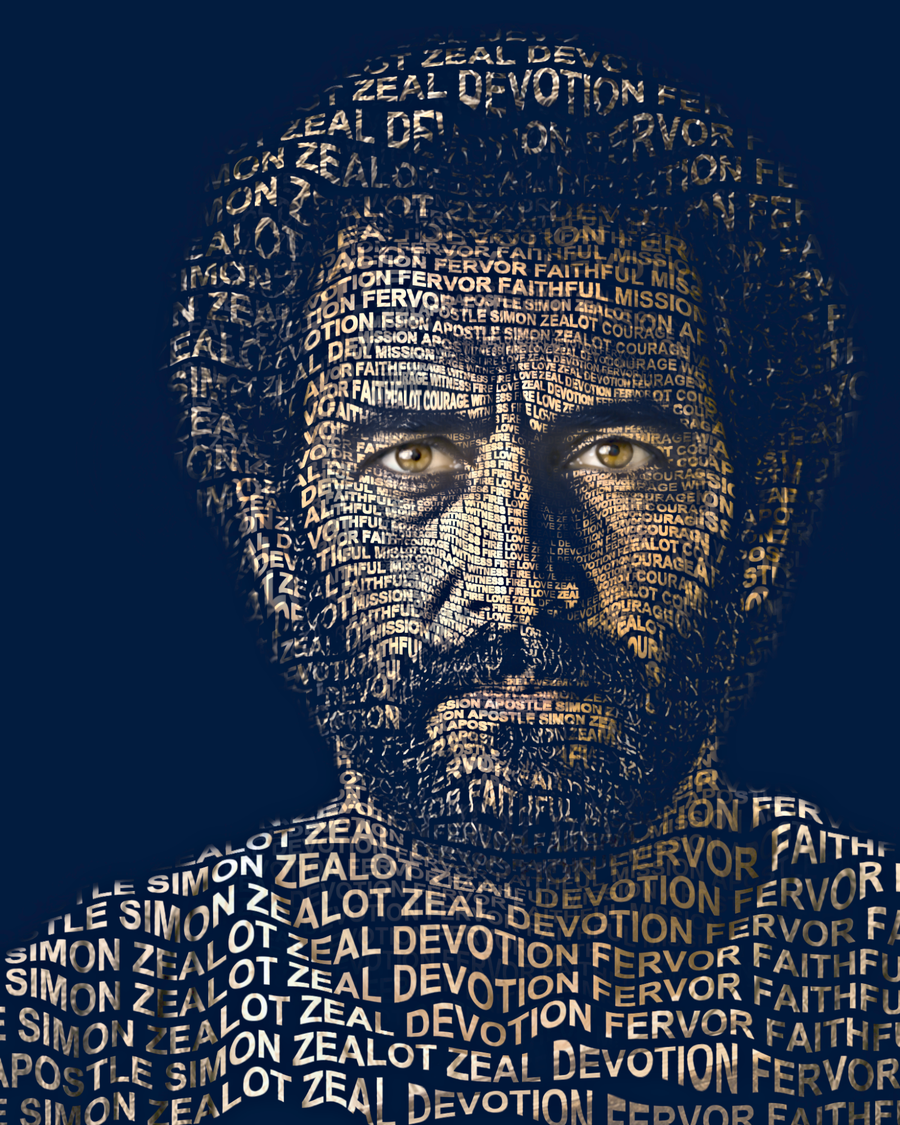 St. Simon &mdash; sacred word portrait