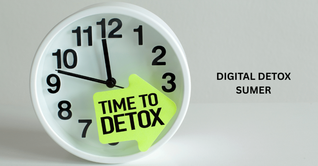 digital detox summer