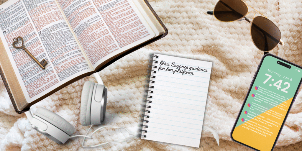 Open Bible with soft morning sunlight symbolizing faith and hope for a Christian blog about faith and culture